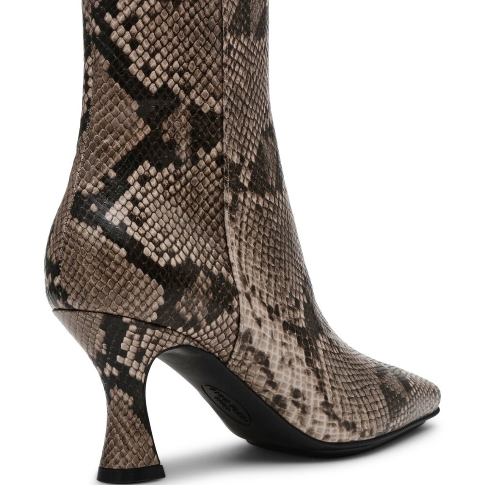 NIB Anne Klein Pablo Bootie Snake Print, 7.5 NWT - image 3